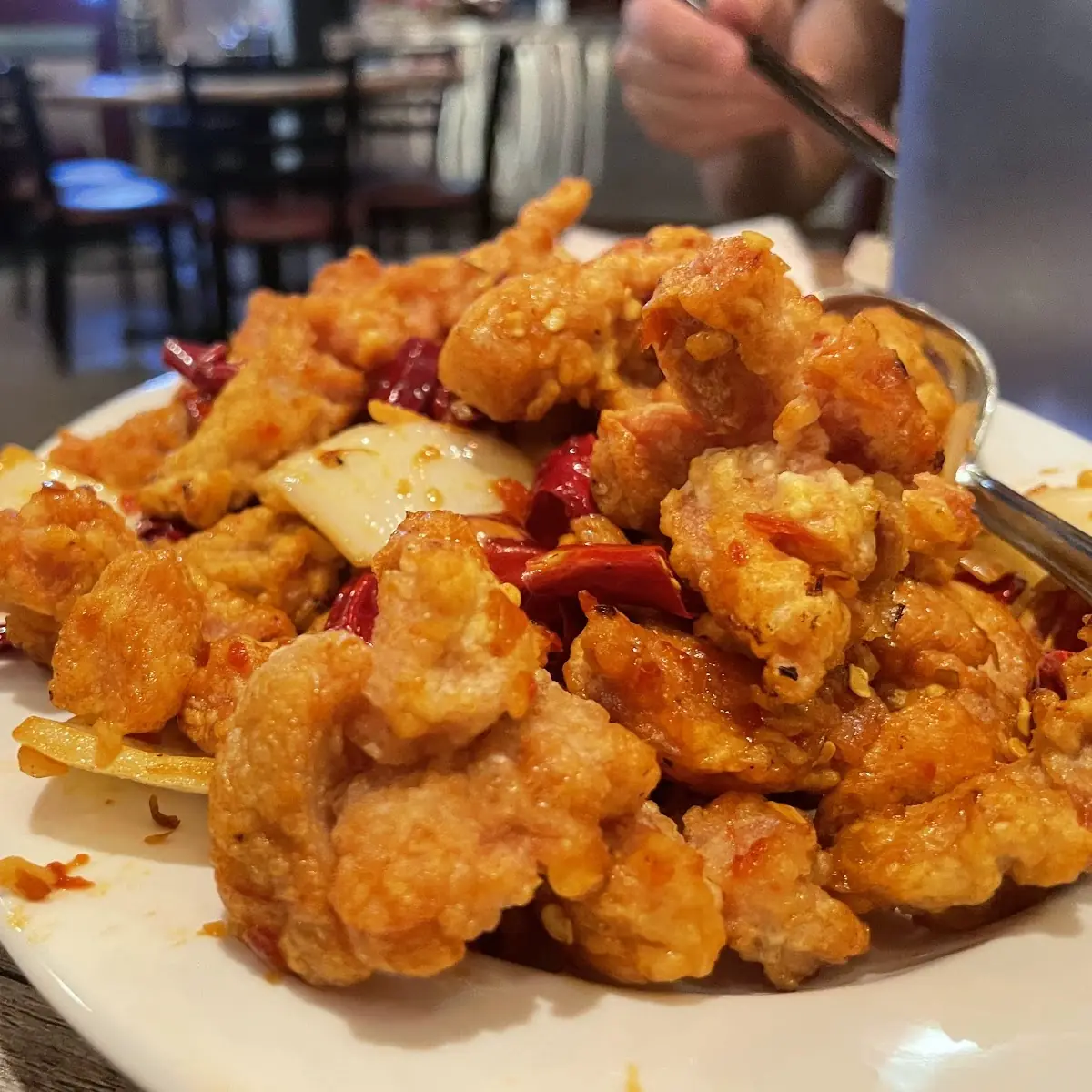 42 sichuan pepper chicken 辣子鸡